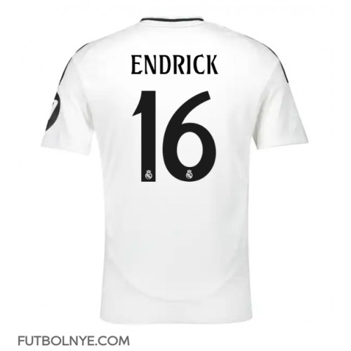 Camiseta Real Madrid Endrick #16 Primera Equipación 2024-25 manga corta